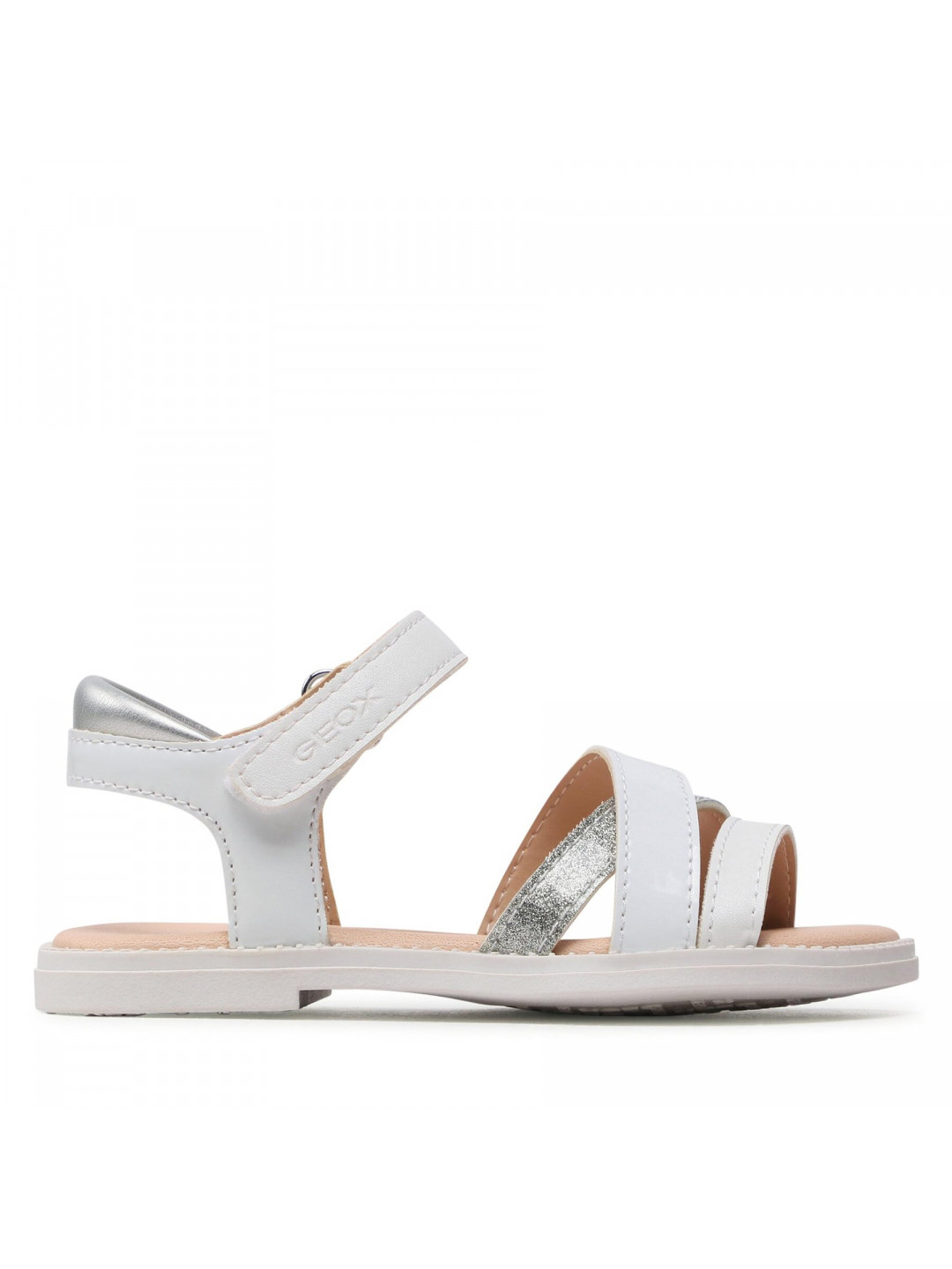 Sandály Geox J Sandal Karly Girl J5235D00254C1000 M Bílá